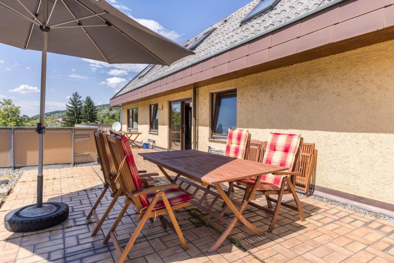 B463 Penthouse Apartment Albstadt Bagian luar foto